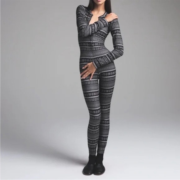 SKIMS Other - SKIMS LOGO PLUSH POINTELLE ONESIE NWT 3X